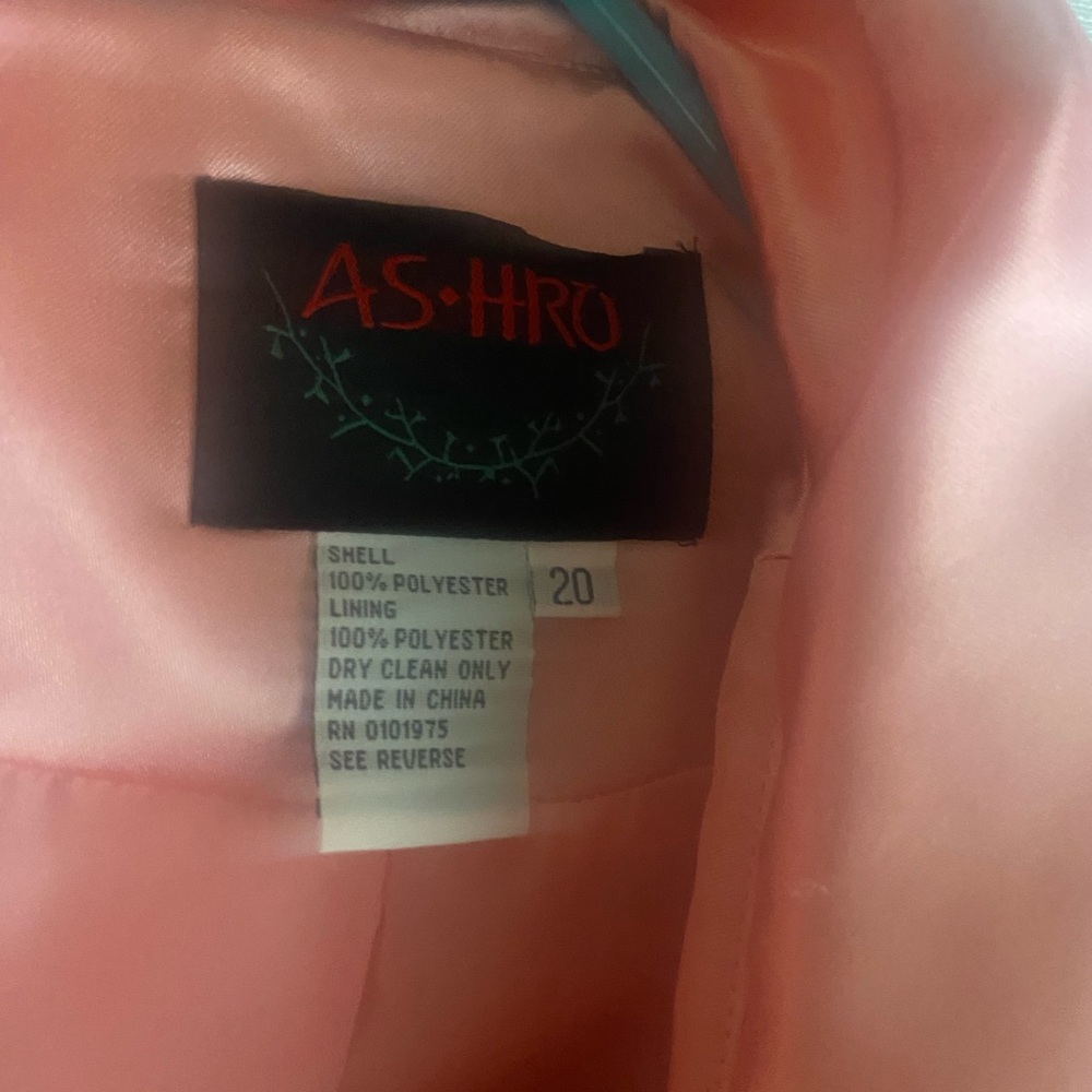 Ashro Shiny Pink Blazer - Picture 3 of 4